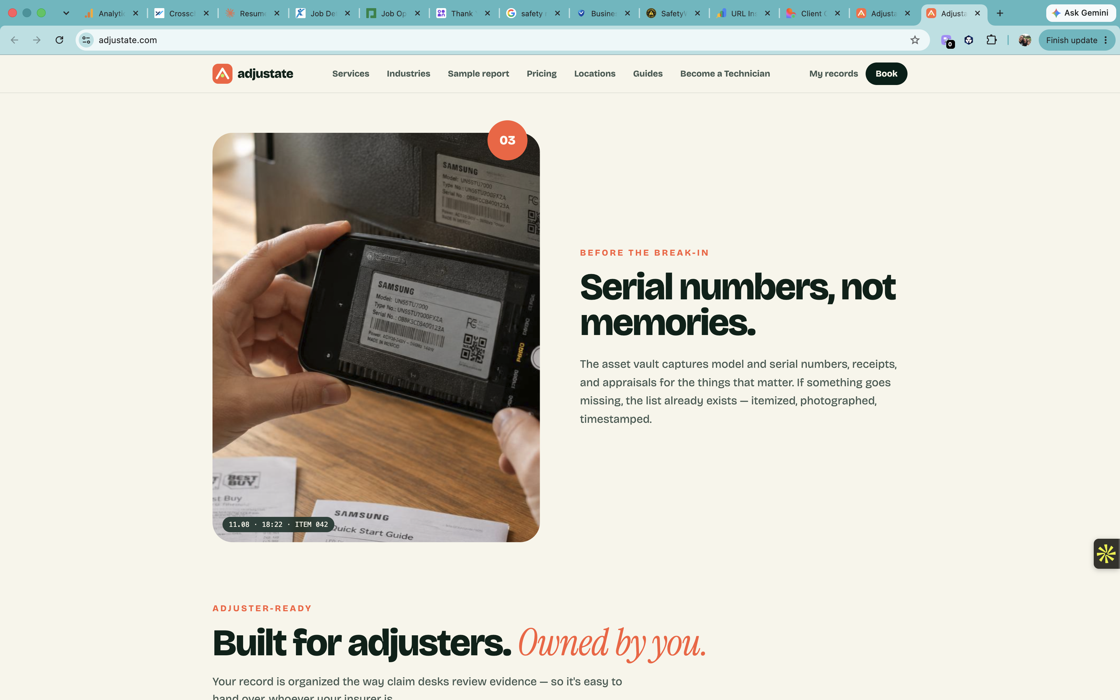 Adjustate photo