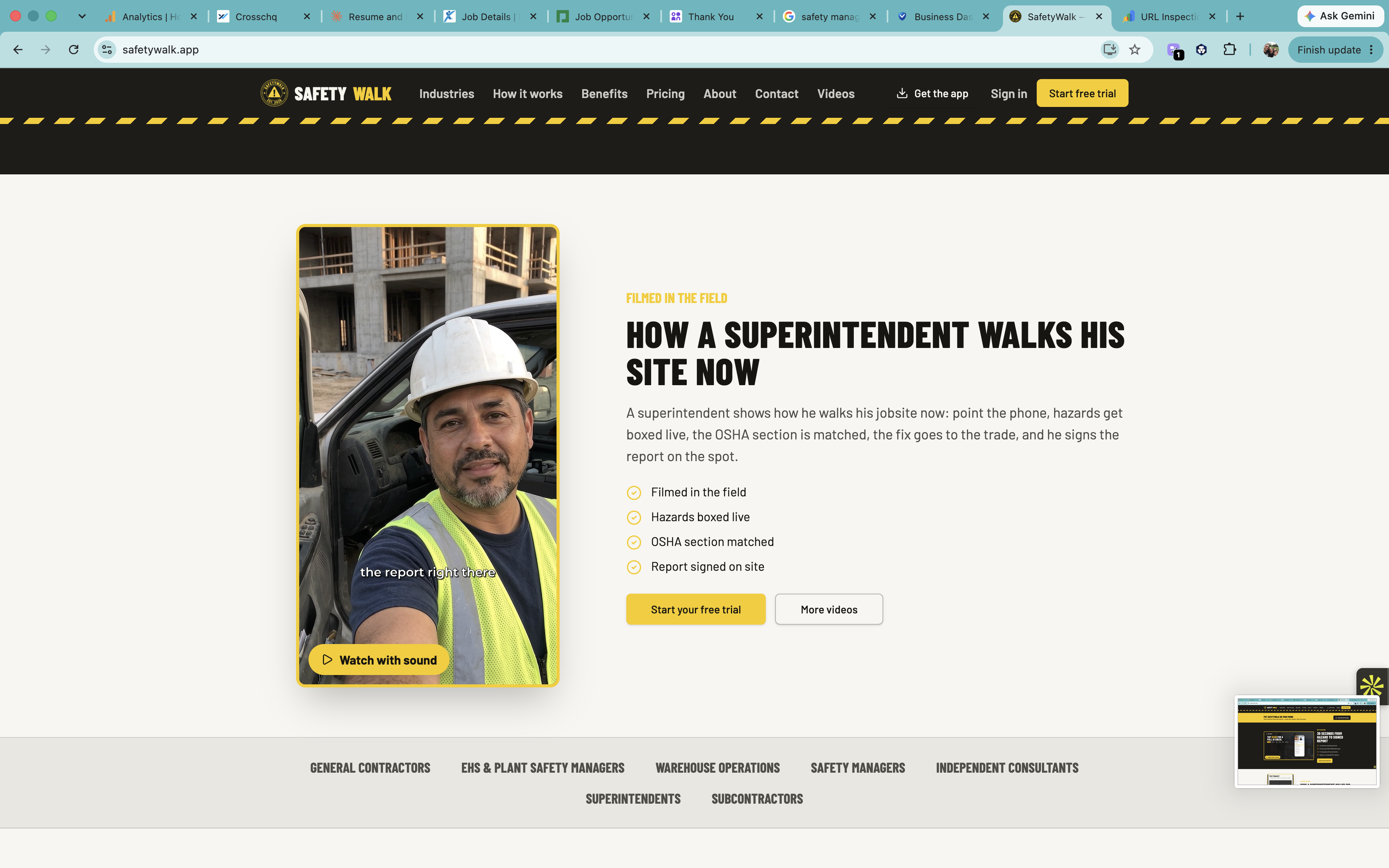 SafetyWalk photo